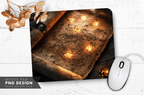 Ancient Scroll Gaming Mouse Pad: Design & Utility