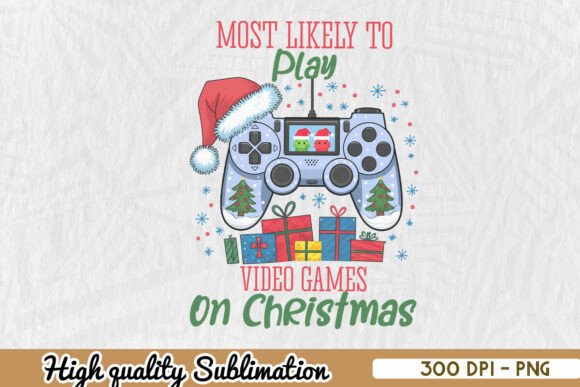 Christmas Gamer Joy Festive Gaming PNG