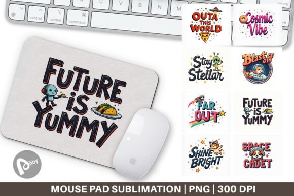 Cosmic Kawaii Quote Mouse Pad: A Practical Way to Refresh Your Desk and Boost Focus