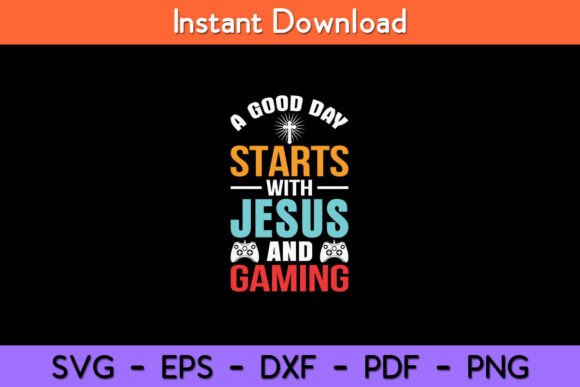 Funny Christian Jesus Gaming Gift for Christian Gamers Who Love Faith and Fun