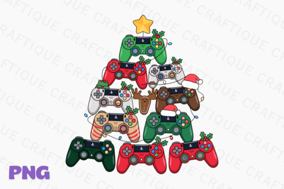 Funny Retro Christmas Gaming Controller: Streamlining Your Print-on-Demand Campaign Workflow
