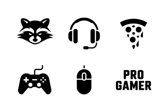 Gamer Raccoon Vector Silhouette Set: A Practical Evaluation for Designers and Streamers