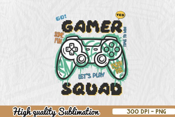 Gamer Squad Gaming Sublimation PNG: A Practical Review for DIY Crafters