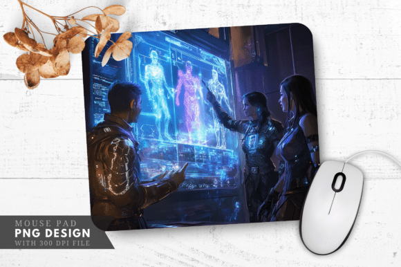 Gaming Mouse Pad for Dungeon Crawl: Custom Art & Practical Design