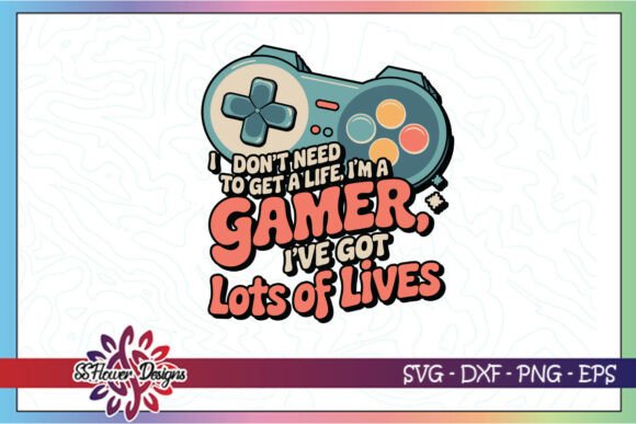 I'm a Gamer Funny Gaming Poster: A Digital Crafting Essential