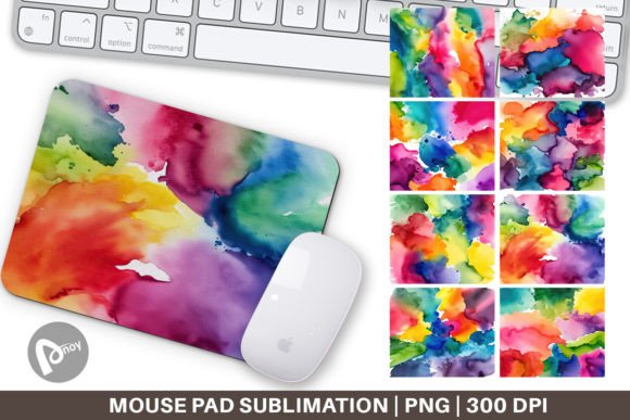 Mouse Pad Colorful Watercolor: Why Your Desk Setup Deserves More Than Just a Generic Pad