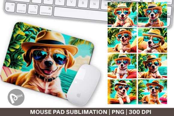 Mouse Pad Puppies in Summer: A Fresh Take on Desk Comfort and Workspace Personality