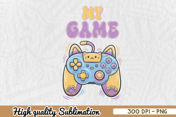 My Game Retro Gaming Sublimation PNG: Practical Insights for Creators