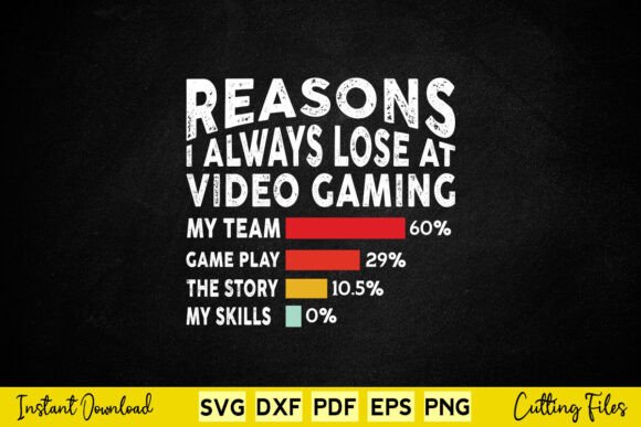 Reasons I Always Lose at Video Gaming