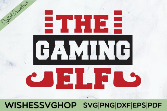 The Gaming Elf SVG PNG: A Versatile Design Asset