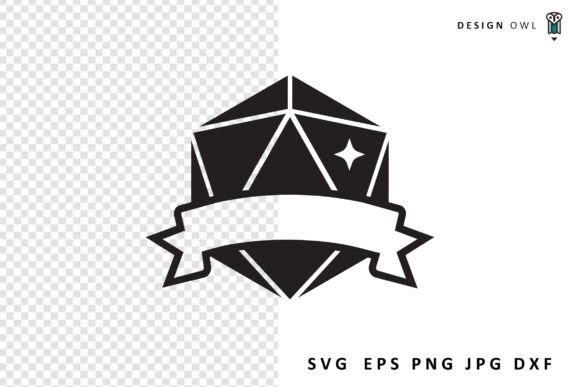 Twenty Sided Dice Gaming SVG for Creative Projects