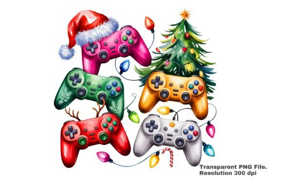 Why Christmas Gamer Controller Clipart PNG Is Redefining Holiday Design for Creators and Entrepreneurs