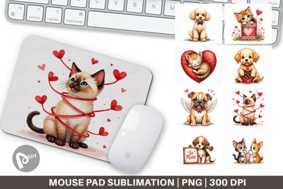 Why the Kitsch Valentine Pet Mouse Pad Is Redefining Your Desktop Experience